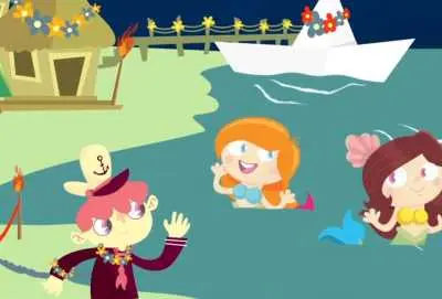 Tubarão Martelo e os Habitantes do Fundo do Mar